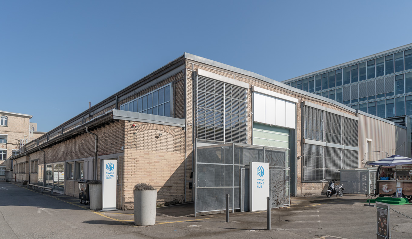 swissgamehub_building Swiss Game Hub Werkhalle 87S